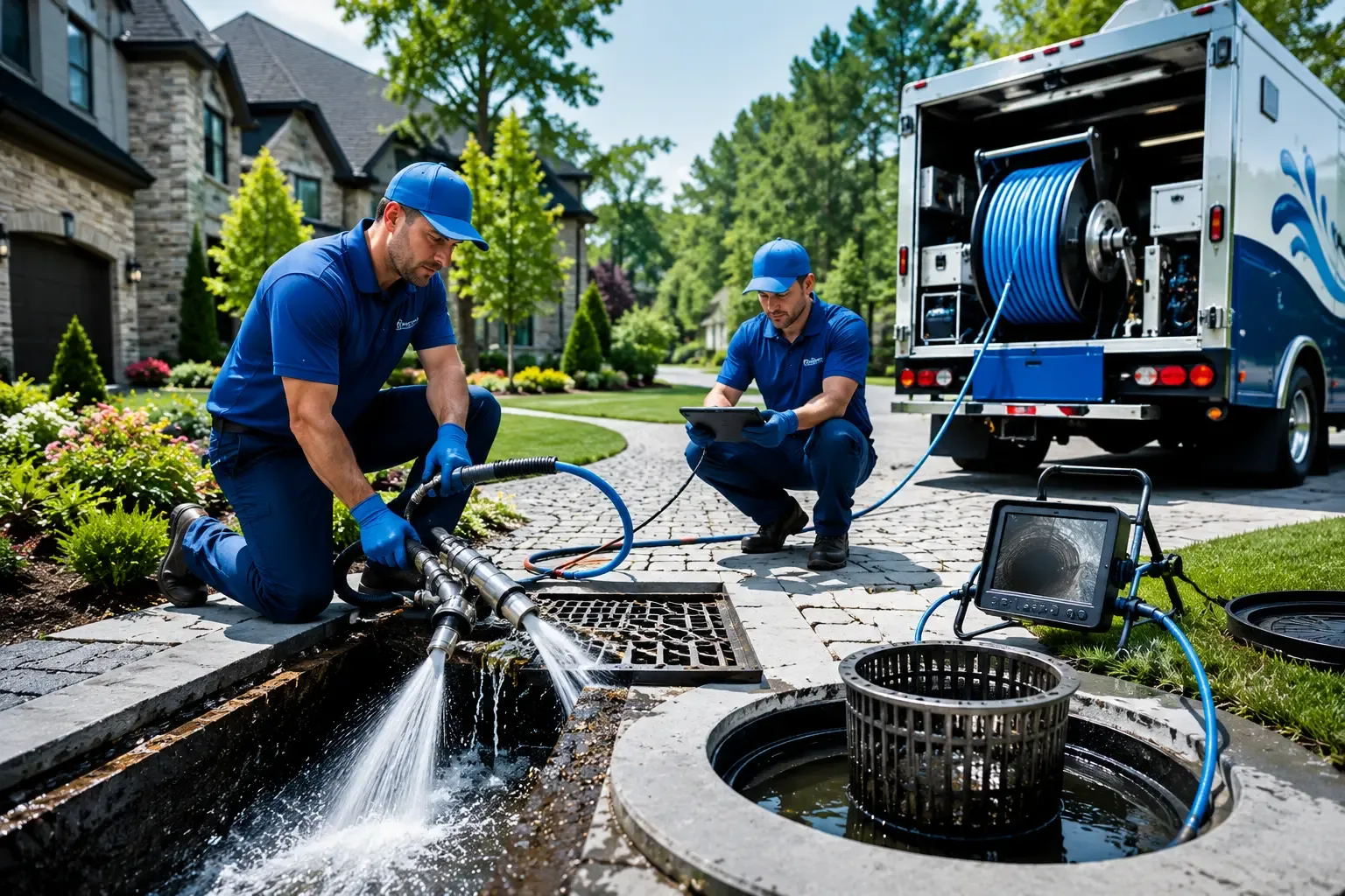 Local outdoor drain cleaning professionals in Irvington, IL